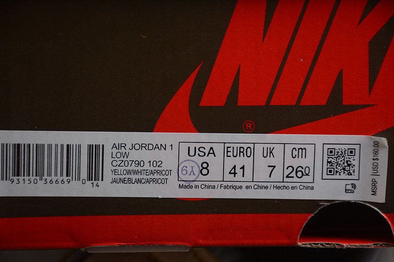 OFW Nike Air Jordan1 Low CZ0790-102