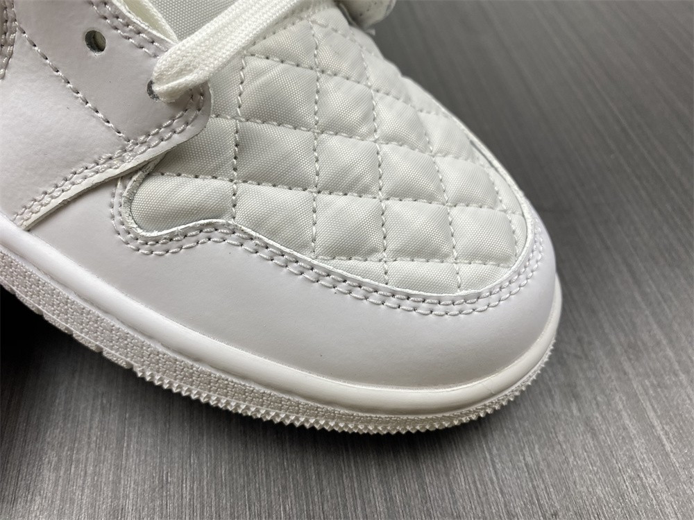 Air Jordan 1 Mid SE “White Quilted” DB6078-100