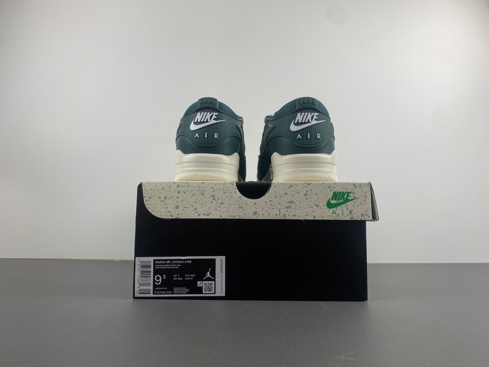 Air Jordan 4 RM WMNS “Oxidized Green” FQ7940-300