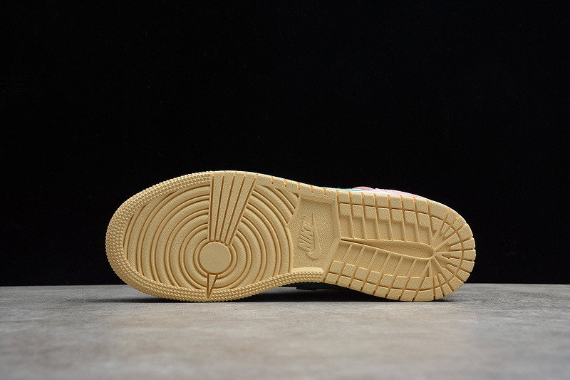 Air Jordan 1 Mid GS “Paint Drip” DD1666-100