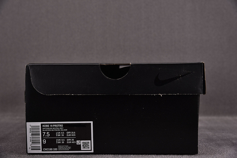 Nike Kobe 6 Protro “White Del Sol”  CW2190-100