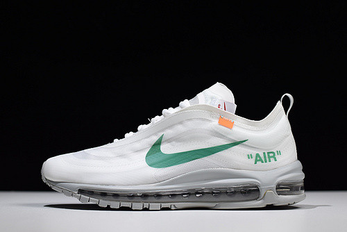 OF X Air Max 97 white-mint green AJ4585 101