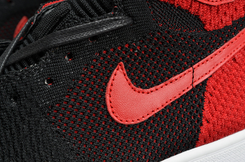 Nike Air Jordan 1 Retro High Flyknit “Banned” red mens 919704-001