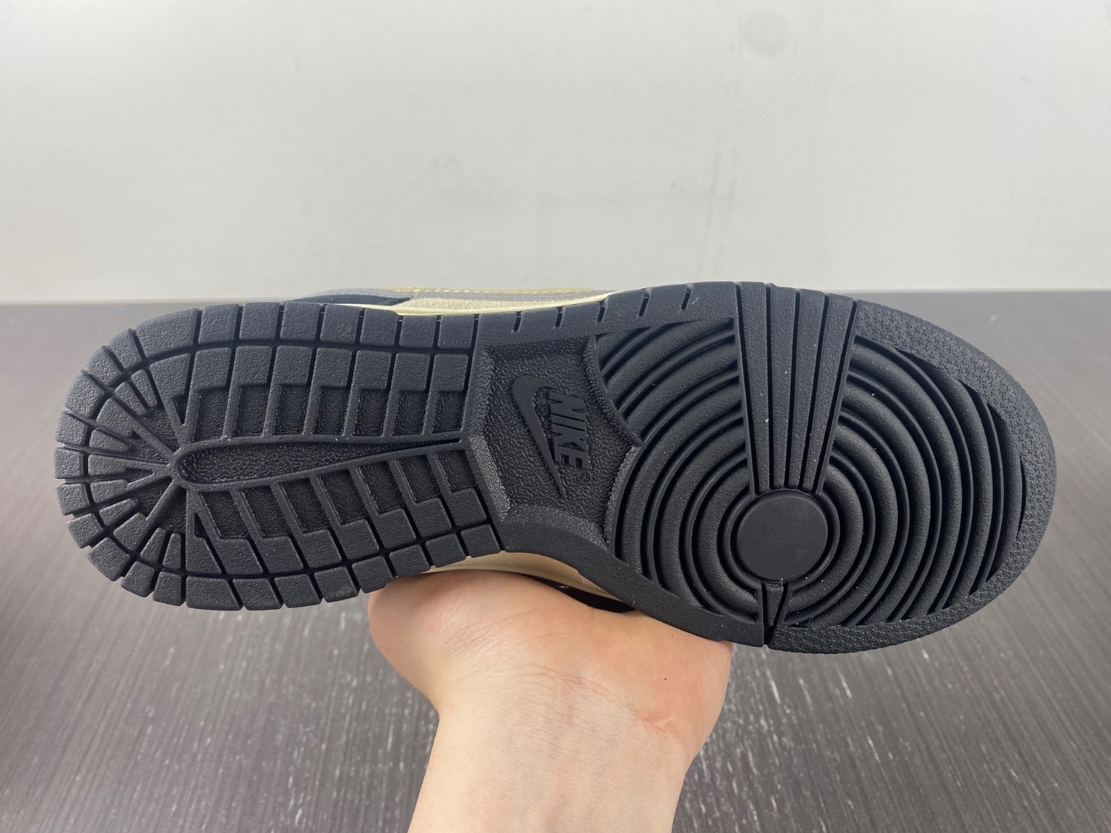 Nike Dunk Low LX Black Suede Team Gold (W) DV3054-001