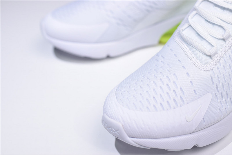 NIKE mens AIR MAX 270 “WHITE VOLT” AH8050-104