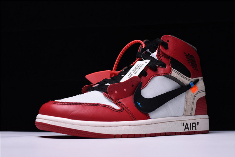 OFF WHITE Air Jordan 1 Retro Chicago The Ten AA3834-101