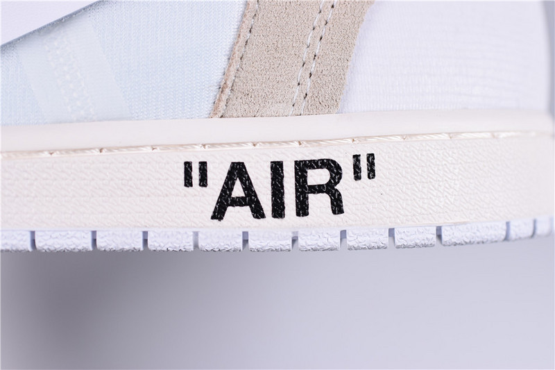 OFF WHITE Air Jordan 1 Retro High White AQ0818-100