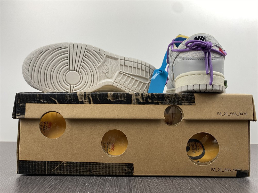 OF x Nk Dunk Low NO.47 Of 50 DM1602-125