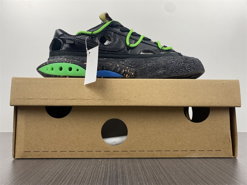 Nike Blazer Low x OF "Black / Green"  DH7863-001