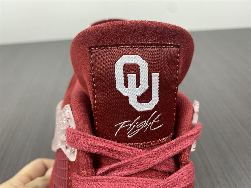 Air Jordans 4 Retro Oklahoma Sooners AJ4-904282