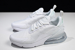Nike womens Air Max 270 Triple White AH6789 102