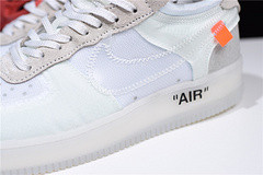 OFF White x Nike AIR FORCE 1 LOW "All White" AO4606 100
