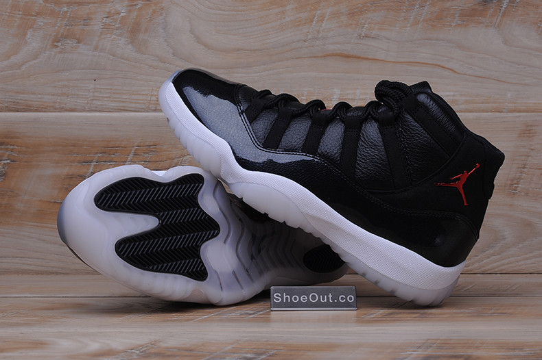 JORDAN 11 RETRO BP "72-10" black  mens  378037-002