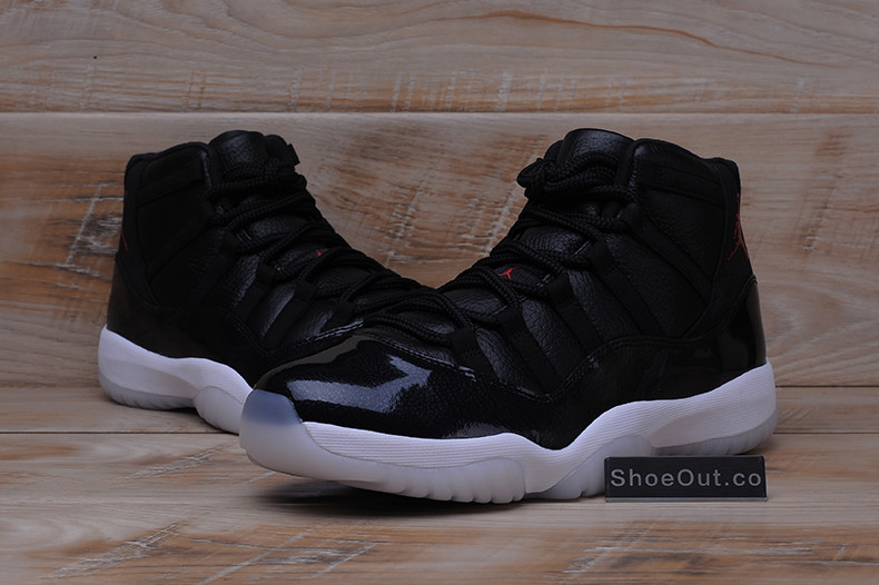 JORDAN 11 RETRO BP "72-10" black  mens  378037-002