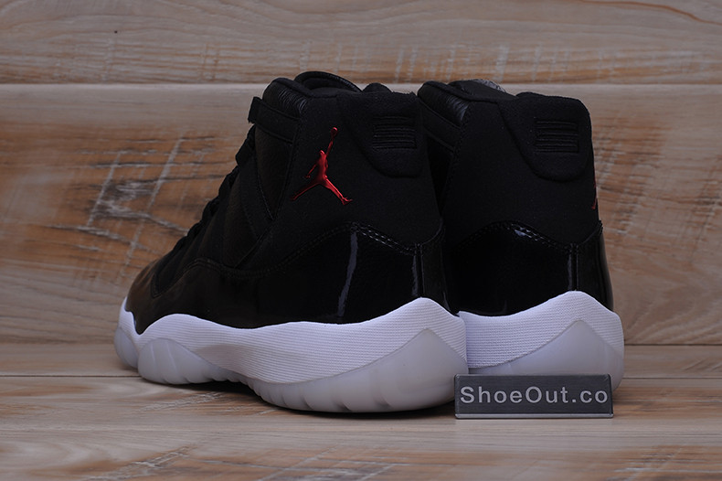 JORDAN 11 RETRO BP "72-10" black  mens  378037-002