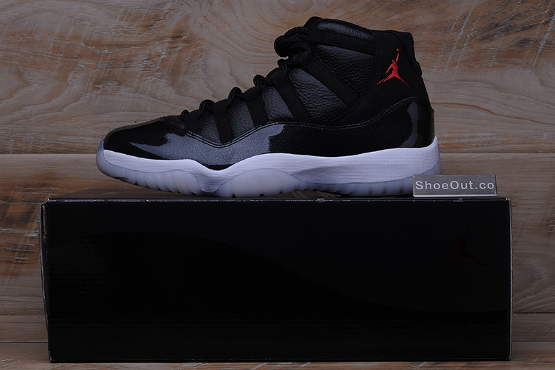 JORDAN 11 RETRO BP "72-10" black  mens  378037-002